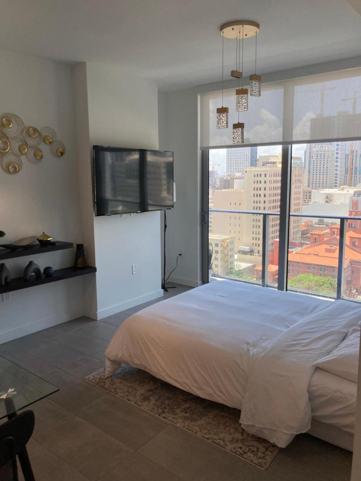 Brand New Modern 1 Bedroom Unit Downtown Miami Kültér fotó