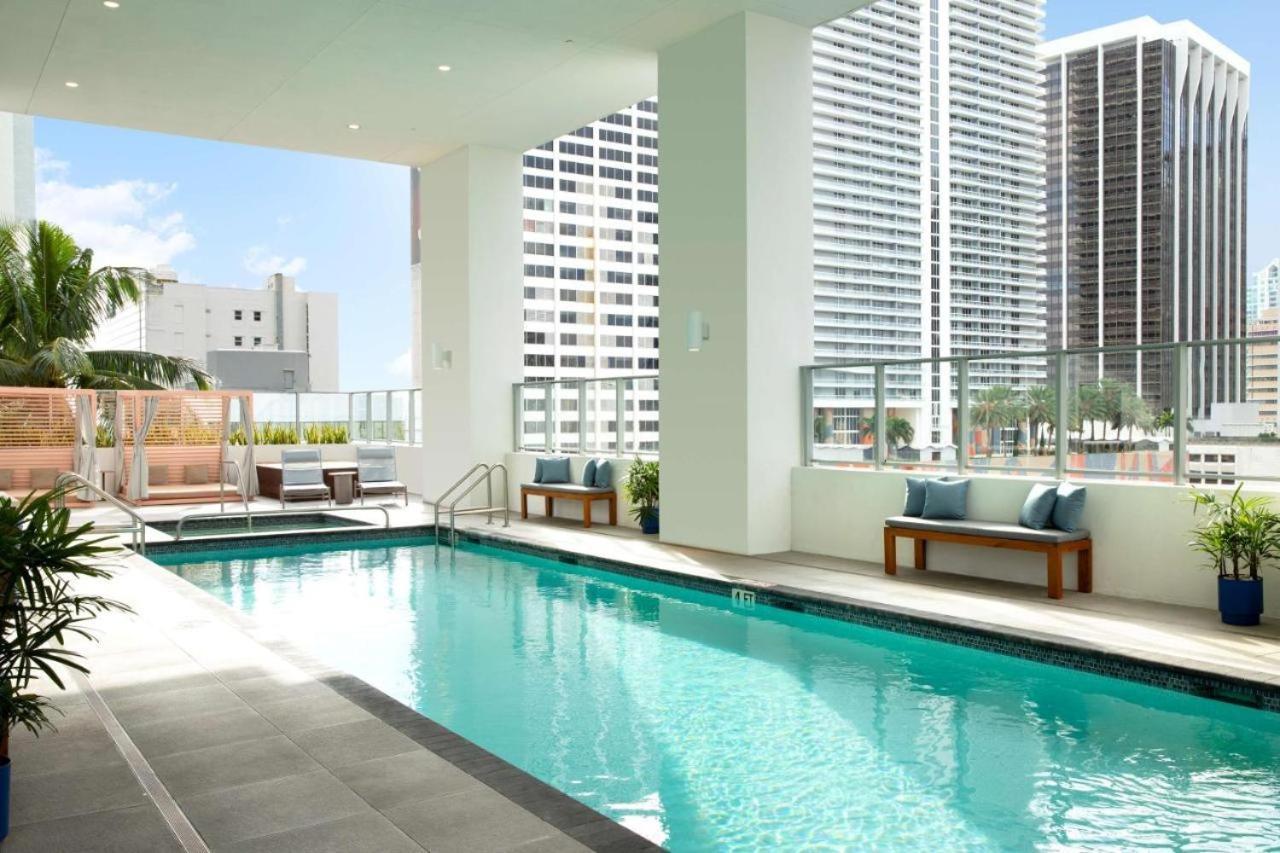 Brand New Modern 1 Bedroom Unit Downtown Miami Kültér fotó